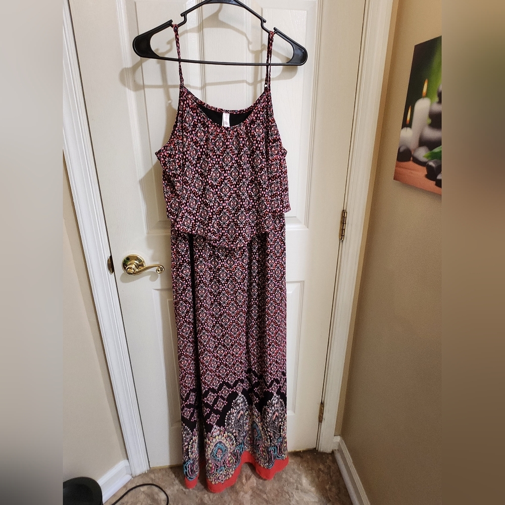 Multicolor Maxi Dress Size XL